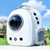 Transportadora espacial para gatos bolsa portátil, mochila para gatos y perros, jaula de transporte para mascotas para aerolíneas, bolsa de doble hombro para perros, jaula de transporte para gatos para aerolíneas