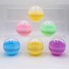 100mm Gashapon Novo Plástico Transparente Meia Cor Full Color Gashapon Toy Shell Macaron Color Gashapon Atacado