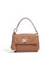 Diseño de Nicho Cerradura Bolso Cuadrado Pequeño Bolso de Mano de Cuero Genuino Bolso de Hombro de Gama Alta para Mujer Versátil para Viajes Diarios Bolso Cruzado