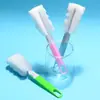 Cepillo de Taza Esponja D Segmentado 23cm Herramienta Milagrosa para Lavar Tazas Tazas Térmicas Biberones Nuevo Cepillo Limpiador Limpieza de Cocina