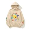 Moletom Casual Transfronteiriço Novo Europeu e Americano Moderno Estampa Digital 3D Casual Esportivo Tecido de Poliéster High Street Casual