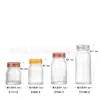 Botella de Vidrio Transparente para Miel de Boca Ancha de 30 ml al por Mayor, Frasco Redondo de 75 ml para Nido de Pájaro, Botella Rellenable de 100 ml con Tapa