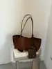Bolso nuevo para mujer, gran capacidad, versátil para uso diario, bolso tipo cesta de alta gama para el trabajo, bolso de hombro, bolso tote, bolso de nicho
