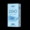 Condones Olo serie completa 001 ácido hialurónico hombres y mujeres dios hielo fuego cero sensación lengua de gato suave fresco tortuga dragón tendón en la perla al por mayor