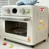 20 Piezas de Imanes Originales para Refrigerador Suaves con Temática de Snacks Graffiti Graffiti Dopamina Pintados a Mano Infantiles Lindos Dibujos Animados Impermeables Pegatinas Magnéticas