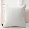 Chenilla 2026 Nuevo Estilo Cojín Decorativo Almohada Sofá Sala de Estar Lujo Ligero Funda de Cojín de Gama Alta Rectangular Cojín Respaldo