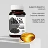 Cápsulas de Aceite de Semilla Negra Contienen una Variedad de Vitaminas y Extractos de Plantas para Apoyar la Comodidad Digestiva y Promover el Equilibrio Nutricional