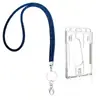 Red de Pesca Lista para Usar Insignia de Trabajo Incrustada con Diamantes Correa para el Cuello Lanyard Llavero Brillante de Fácil Extracción Lanyard Portatarjeta de Identificación