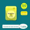 Ponto de Venda Atacado Fio Dental em Rolo 50m Embalado em Caixa Sabor Menta Cera Fio de Alta Tensão Ultrafino Fio Dental Ortodôntico Transfronteiriço