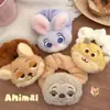 Lindo Lazo para el Cabello de Muñeca de Mascota para Niñas, Cuerda para el Cabello de Dibujos Animados Dulce, Accesorio para el Cabello de Cola de Caballo de Invierno, Adorno de Peluche para Peinados de Moño