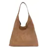 Design casual, estiloso, grande capacidade, bolsa de ombro único, tendência de moda 2026, nicho, prática para o dia a dia, simples, bolsa tote retrô, bolsa de antebraço