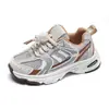 Zapatos Infantiles de Fábrica, Zapatos tipo "Dad Shoes" para Niñas, Zapatos Deportivos Casuales Transpirables de Malla, Zapatos Deportivos Ligeros de Moda para Niños al por Mayor