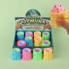 Nueva Pelota Antiestrés Luminosa de TPR de Dinosaurio Pelota de Uva Fruta Pellizcable El Squeeze Gallina Ponedora Creativa Descompresión Juguete de Descompresión