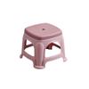 Banqueta plástica de duas cores para casa, espessada, quadrada, para adultos, escritório, sala de estar, cadeira de jantar moderna, fabricantes, atacado
