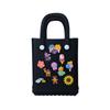 Fábrica em estoque fornecimento bolsa de gelatina EVA bolsa com furos DIY acessórios fofos verão praia simples portátil bolsa pequena