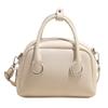 Bolso Bowling Simple de Mano para Mujer Estilo Coreano Moda Trendy Bolso de Hombro 2025 Nuevo Trabajo Viajero Crossbody Bolso Trendy