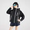2026 Ropa de Pico Primavera Nueva Chaqueta de Montañismo para Exteriores Abrigo Unisex Chaqueta con Capucha para Hombre Impermeable de una Sola Capa para Hombre