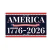 Bandera del Modelo Nuevo Americano del 250º Aniversario Transfronterizo Bandera de América 250 Bandera Arreglo de Escena Decorativa