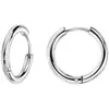 Aretes de Aro, Aretes de Botón, Acero Inoxidable, Estilos Gruesos y Delgados, Aros, Suministro Europeo y Americano, Joyería para Piercings, Estilo de Lujo Ligero