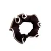 Goma para el pelo scrunchie de estilo francés, pequeña, perfumada, con borde blanco perla, elegante, versátil para moños, alta elasticidad, anillo para el pelo, accesorio para el pelo