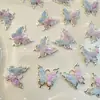 Colgante de Flor de Mariposa Colorida Fantasía Material para Manualidades con Cuentas Pulsera Collar Pendientes Joyería Accesorios de Cuentas Sueltas