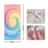 Temu Amazon Xiyin Suministro Exclusivo Transfronterizo de Funda Decorativa de Puerta de Habitación Elástica de una Pieza, Funda de Puerta Estilo Arcoíris Fácil de Instalar