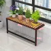 Tablero de Extensión para Repisa de Ventana Repisa de Balcón Ampliada Estante Largo para Macetas Estante de Almacenamiento para Suculentas en Ventana Soporte de Plantas Apilable