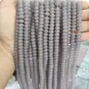 8x 5mm rodas contas planas contas cor natural não desbota contas de vidro multicolor imitação de jade barra de neve acessórios para pulseira diy