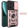 Adequado para Capa de Celular com Janela Deslizante Transsion Note60Ultra Hot70 Suporte Magnético para Carro Capa Protetora Anti-Queda