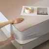 2026 Novo Modelo Classe A Seda de Gelo Brilho d'Água Lençol de Cama Refrescante Peça Única Tapete Refrescante Conjunto de Três Peças