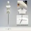 Tienda de Ropa Accesorios de Modelo Ropa de Mujer Maniquí de Medio Cuerpo para Escaparate Perchero Muñeca Falsa Maniquí de Vestido de Novia Soporte de Exhibición