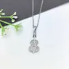 Collar de Acero Inoxidable para Mujer Joyería de Nicho Versátil Colgante de Cobre Cadena Elegante para Clavícula Joyería Cadena de Lujo Ligero