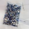 1440 Piezas de Joyería de Diamantes Planos para Uñas, Lujo Ligero, Elegantes Diamantes Azules para Uñas en Forma de Ojo de Caballo Torcido Mini Grandes y Pequeños