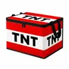 Caja de Almacenamiento Plegable Creativa TNT Fun Transfronteriza con Tapa, Caja de Almacenamiento y Organización para Ropa del Hogar de Gran Capacidad, Personalizable