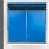 Fabricante Original Entrega e Instala Puertas Correderas Industriales Manuales de Acero Laminado en Frío Modernas Integradas, Puertas Correderas Industriales Personalizadas