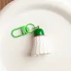 Chaveiro Pingente Mini Badminton Divertido Joia de Bolsa Criativa Tendência Penduricalho de Sacola DIY Atacado