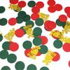 Confeti de Mesa de Navidad Alce Copo de Nieve Estrella de Cinco Puntas Lentejuelas para Lanzar Suministros para Fiesta de Navidad Regalo Accesorios DIY