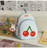 Mochila Anti-Pérdida Nueva Otoño e Invierno 2025 para Niños, Linda Mochila Pequeña para Jardín de Infancia, Niños y Niñas, Pequeña Mochila Escolar de Cereza