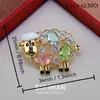 Colección de Año Nuevo 2026: Broche de Cordero del Zodiaco Dorado, un pasador elegante y con estilo para mujer, perfecto como accesorio o regalo de Año Nuevo