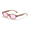 Lluvia Niños Nuevo Yk Color Caramelo Retro Ovalado Marco Pequeño Gafas de Sol Moda Versátil Miopía Marco Gafas