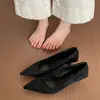Zapatos de Tacón Alto Borgoña Puntiagudos Estilo Francés Otoño 2025 Nuevos Tacones de Aguja Escotados Zapatos Cómodos para Mujer sin Cierre