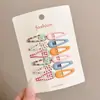 Pinzas para el pelo de niños que no dañan el pelo, lindas pinzas BB de estrella de cinco puntas para niñas, pasadores para flequillos y patillas, accesorios para el pelo de bebé