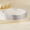 Nuevo Pulsera Auspiciosa de Loto de Ocho Tesoros Antiguos Abierta Sólida de Gama Alta Versátil Atrae Riqueza Paz y Alegría Joyería Regalo