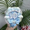 Chen Zheyuan (Yuan) Celebridad Hecha a Sí Misma Colgante de Bolso Qihang Mini Abanico Reflectante Etiqueta de Nombre Set Completo Terminado Hecho a Mano