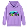 Suéter con capucha de algodón para niños y niñas, chaqueta informal de manga larga para primavera y otoño de 2023