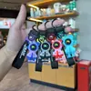 Chaveiro de Urso Astronauta com Raio Desenho Animado, Pingente de Mochila Super-Herói Flash, Pequeno Presente de Máquina de Garra, Chaveiro de Carro