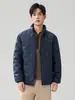 90% Plumón de Pato Otoño/Invierno 2026 Nueva Chaqueta de Plumón para Hombre Ligera Blanca de Plumón de Pato Chaqueta con Cuello Alto Moda