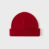 Gorro de Punto Fino de Lana Nueva Estilo Europeo y Americano para Otoño e Invierno, Gorro Delgado para Adulto, Gorro de Cara Sonriente, Gorro A*C, Unisex