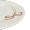 Recomendación del Propietario de la Tienda ~ Anillo Super Iluminador Chapado en Oro Rosa para Mujer, Estilo Ins, Lujo Ligero, Sensación de Alta Gama, Incrustación Exquisita de Circonita, Anillo Sencillo