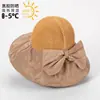 Sombrero de Sol Nuevo de Verano para Mujer con Ala Ancha Anti-ultravioleta Negro de Goma Sombrero de Pescador Todo Fósforo Sombrero de Sol para Cubrir la Cara